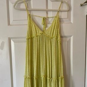 Wild Fable Lime Green Dress, Size Medium